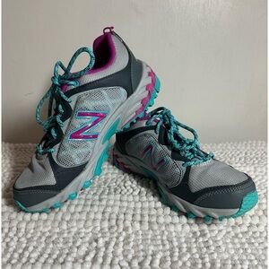 NEW BALANCE 612 All‎ Terrain N-Fuse Womens Pink Gray Trail Shoe SZ 7.5